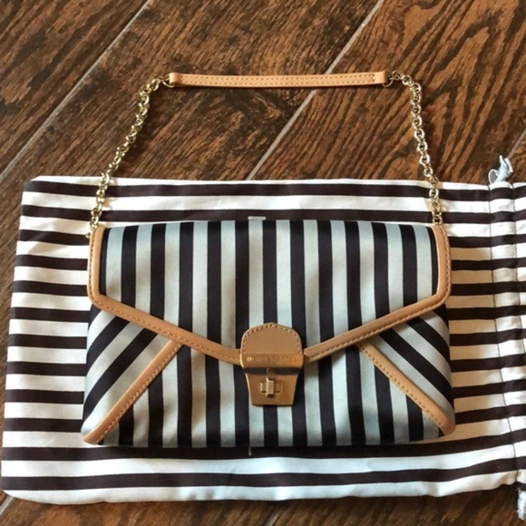henri bendel Handbags - Henri Bendel Striped Clutch